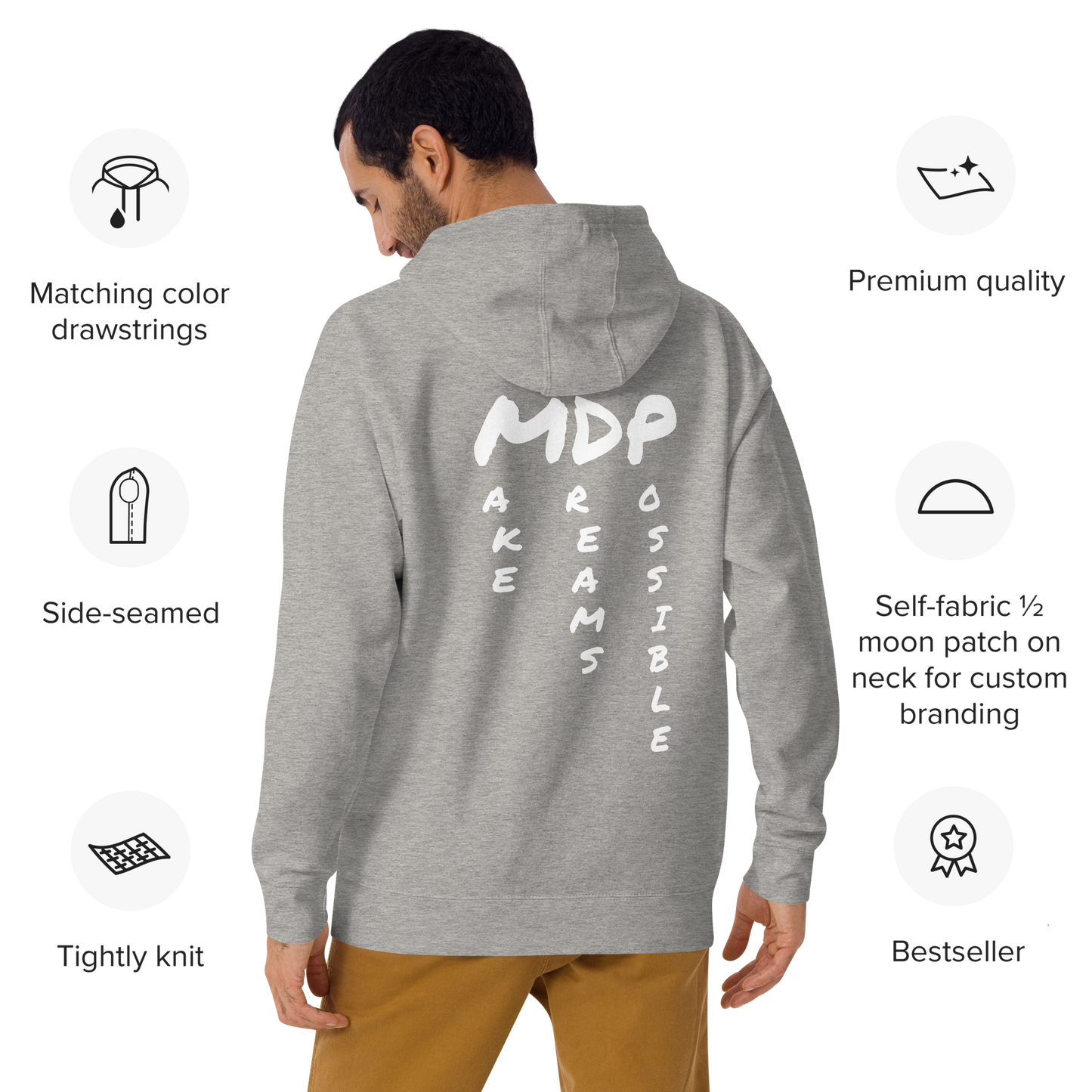 Make Dreams Possible-Hoodie Vertical